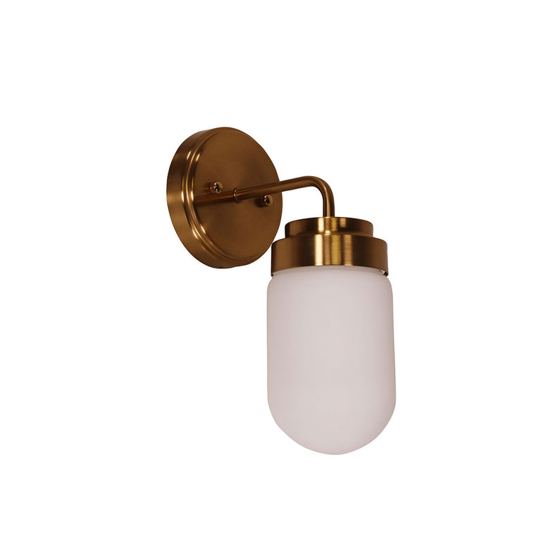 Dunburn Vanity Wall Light Satin Brass - OL54191SB