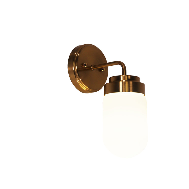 Dunburn Vanity Wall Light Satin Brass - OL54191SB