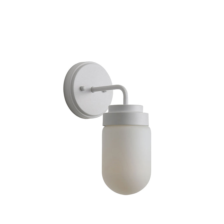 Dunburn Vanity Wall Light  White - OL54191WH