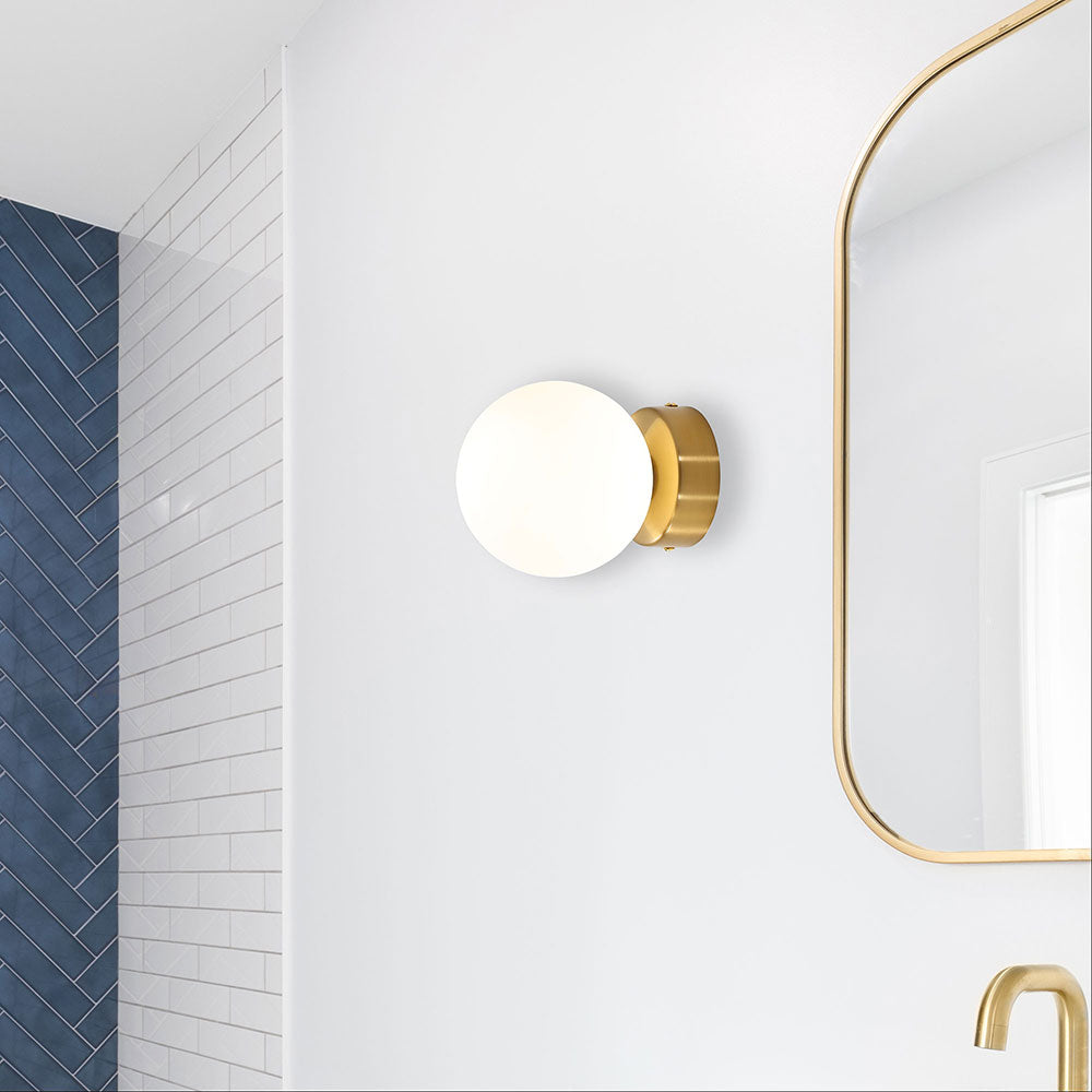 Globo 4W LED Vanity Light Satin Brass - OL54225SB