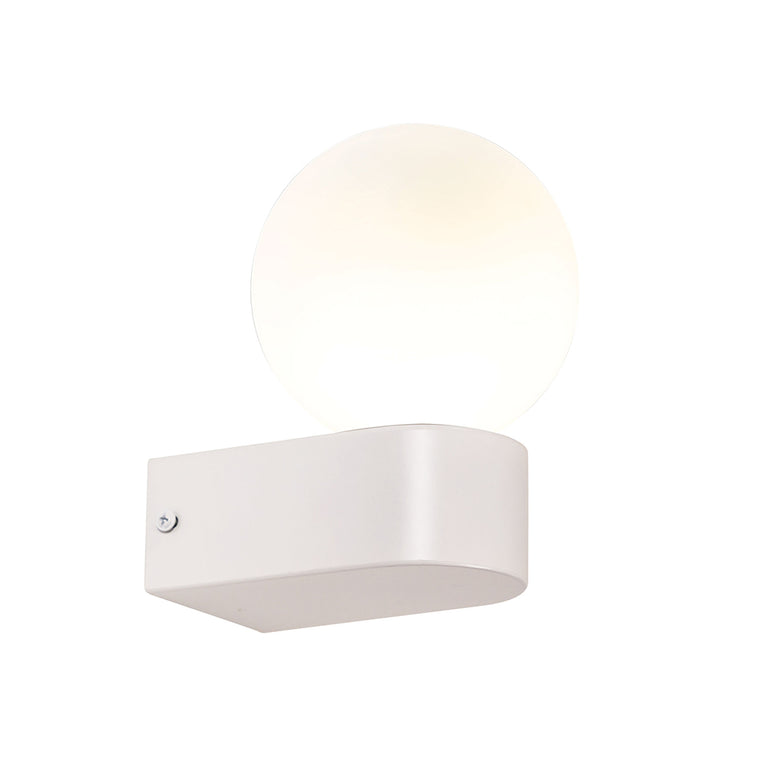 Minne Ledge Wall Light White IP44 - OL54251WH