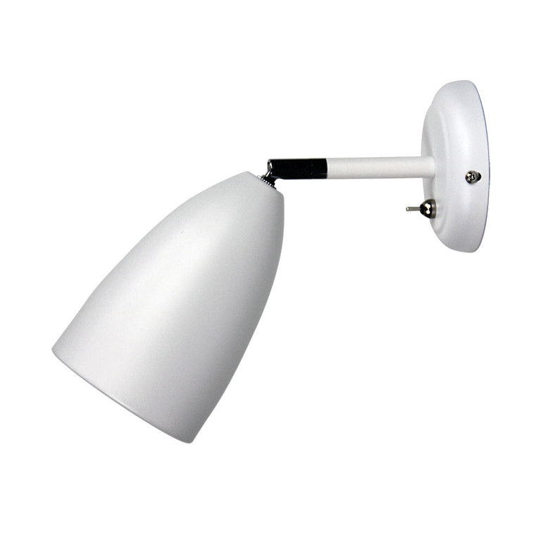 Salem Adjustable Wall Light With Switch White - OL55211WH