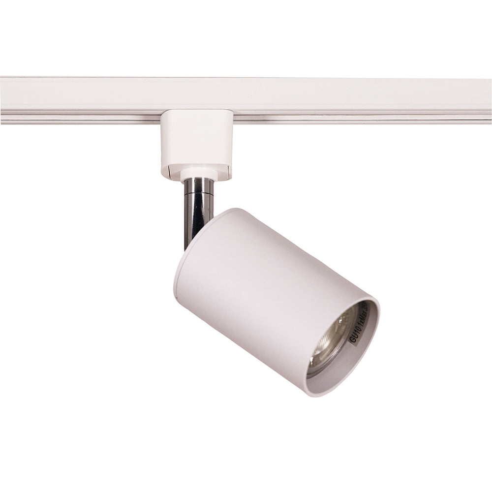 Bridge GU10 Adjustable Track Spotlight White - OL56015WH