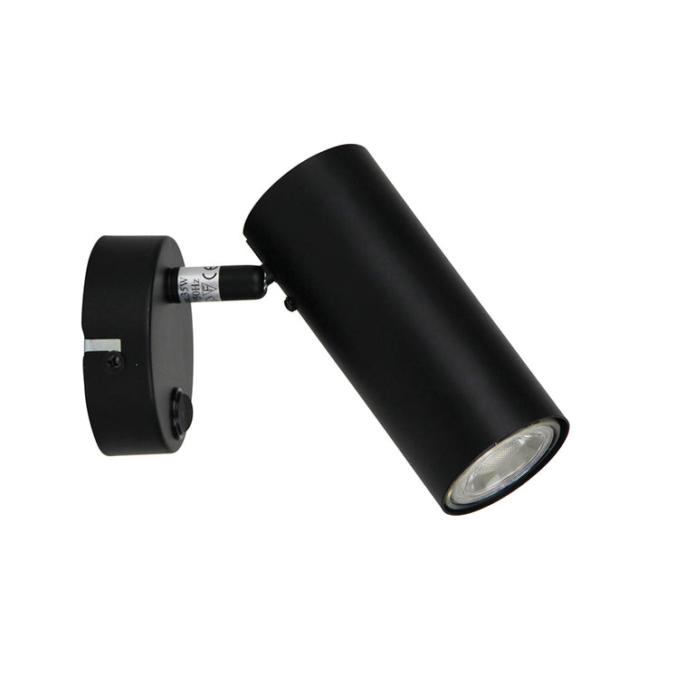 Ultra Switched GU10 Spotlight Black - OL58733/1BK