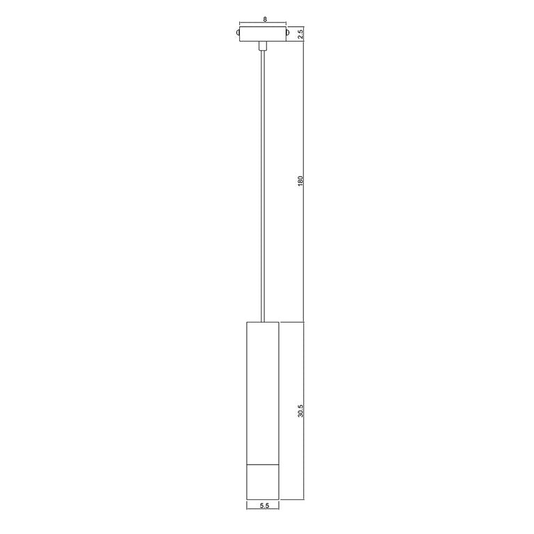 Tig Urban Retro Pendant White - OL60175WH