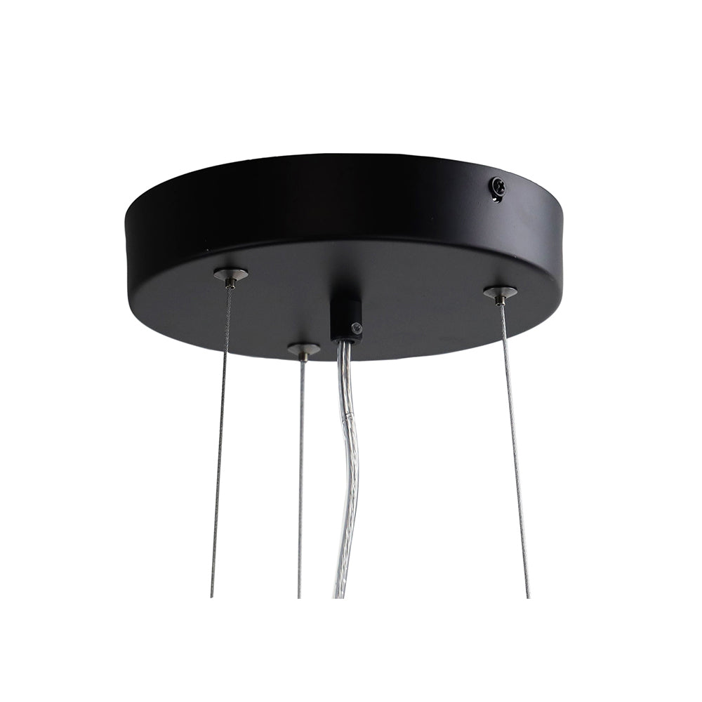 Madison.56 36W Dimmable LED Pendant Black / Tri-Colour - OL60451/56BK