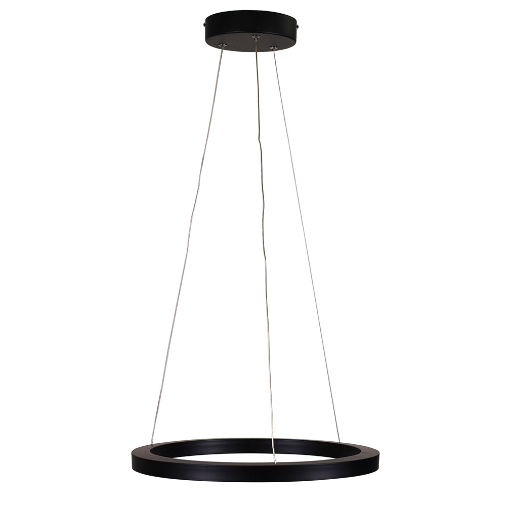 Nebula 18W LED Dimmable Pendant Black / Tri-Colour - OL60614/40BK