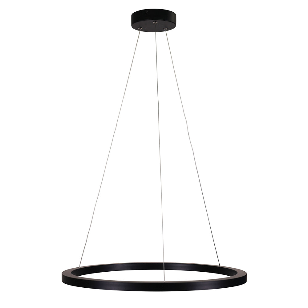 Nebula 24W LED Dimmable Pendant Black / Tri-Colour - OL60614/60BK