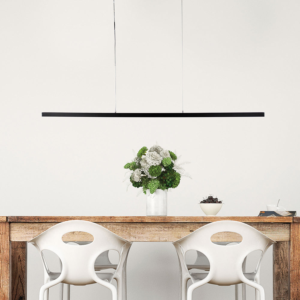 Shard.1800 34W Dimmable LED Pendant Black / Tri-Colour - OL60628/1800BK