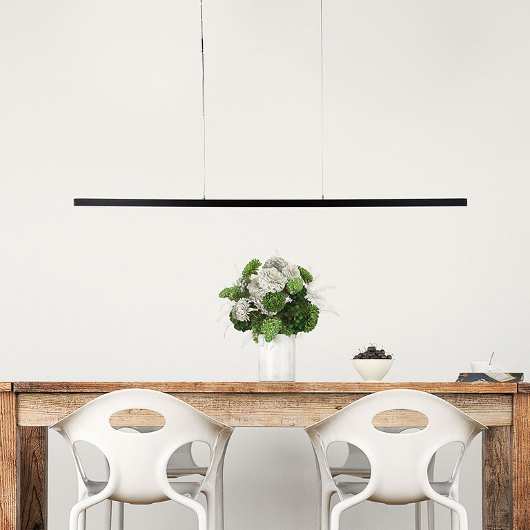 Shard.1800 34W Dimmable LED Pendant Black / Tri-Colour - OL60628/1800BK