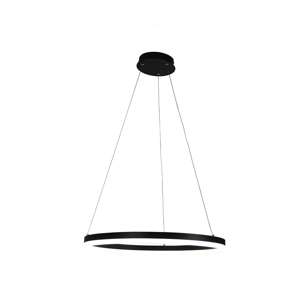 Cronus 24W LED Dimmable Pendant Black / Tri-Colour  - OL60634/60BK