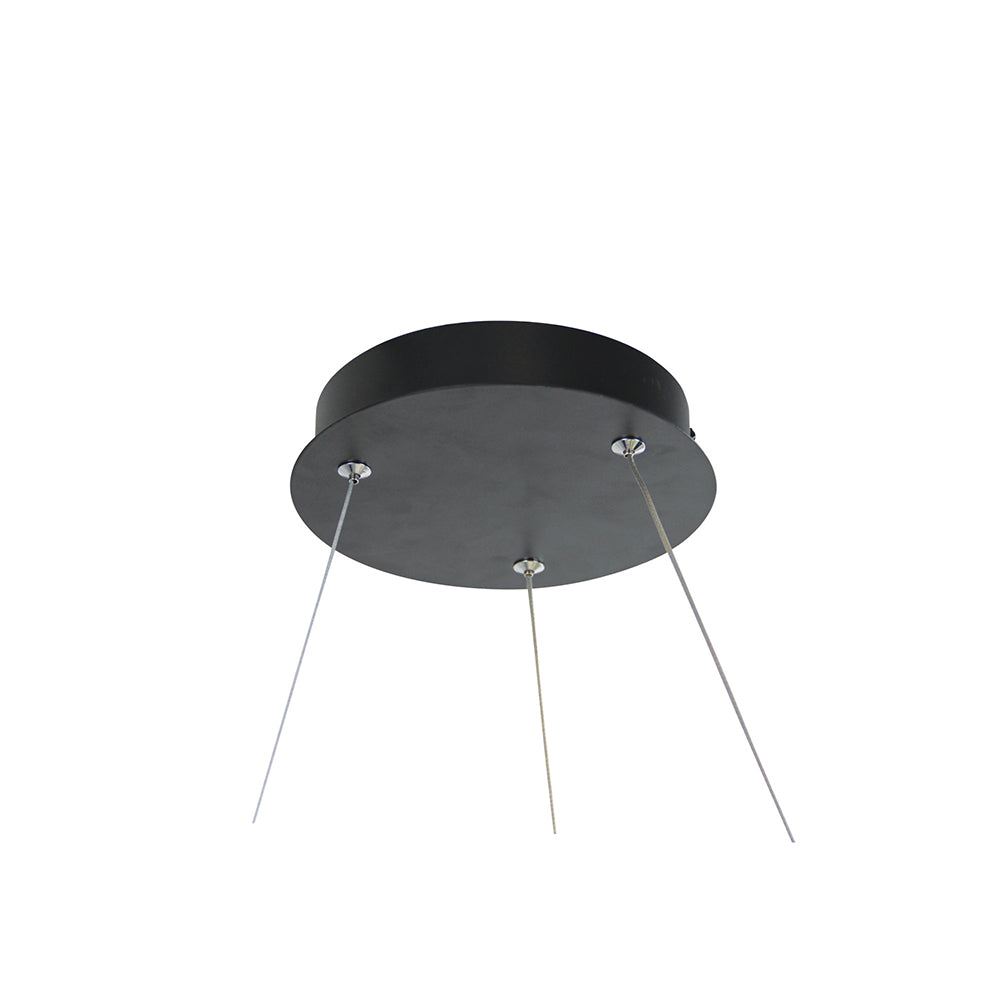 Cronus 24W LED Dimmable Pendant Black / Tri-Colour  - OL60634/60BK