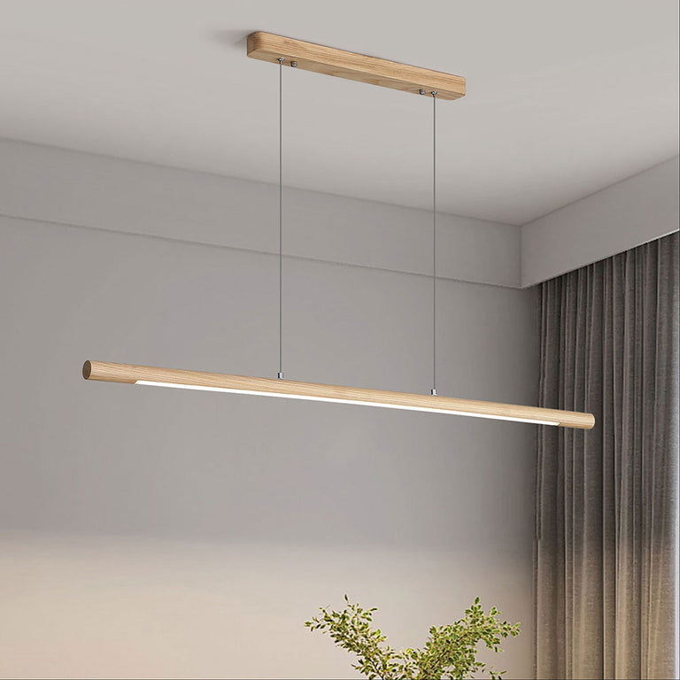 Caber 20W LED Pendant Ash Wood / Tri-Colour - OL60640/1200