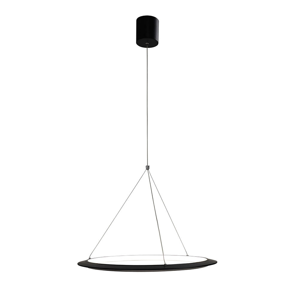 Saturn 24W Dimmable LED Pendant Black / Tri-Colour - OL60851/60BK