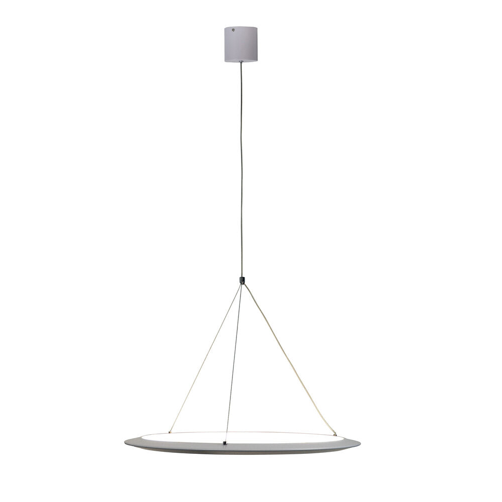 Saturn 24W Dimmable LED Pendant White / Tri-Colour - OL60851/60WH