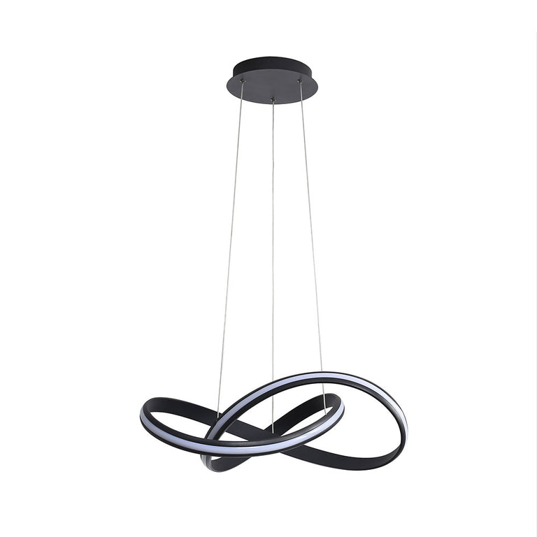 Spira 45W Dimmable LED Pendant Black / Tri-Colour - OL60861/50BK