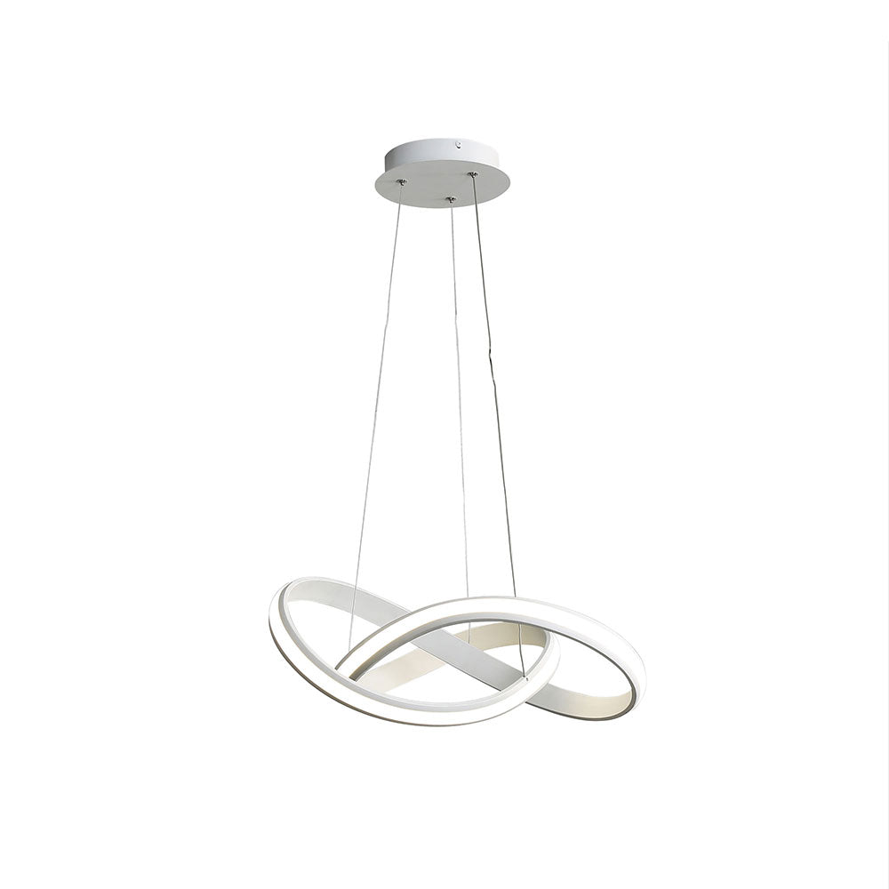 Spira 45W Dimmable LED Pendant White / Tri-Colour - OL60861/50WH