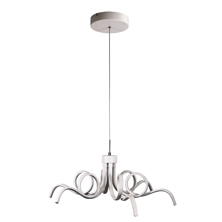 Noodle.70 42W LED Pendant White / Tri-Colour - OL60973/70WH