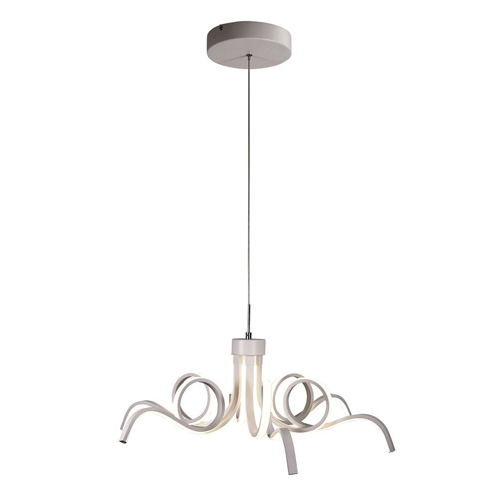 Noodle.70 42W LED Pendant White / Tri-Colour - OL60973/70WH