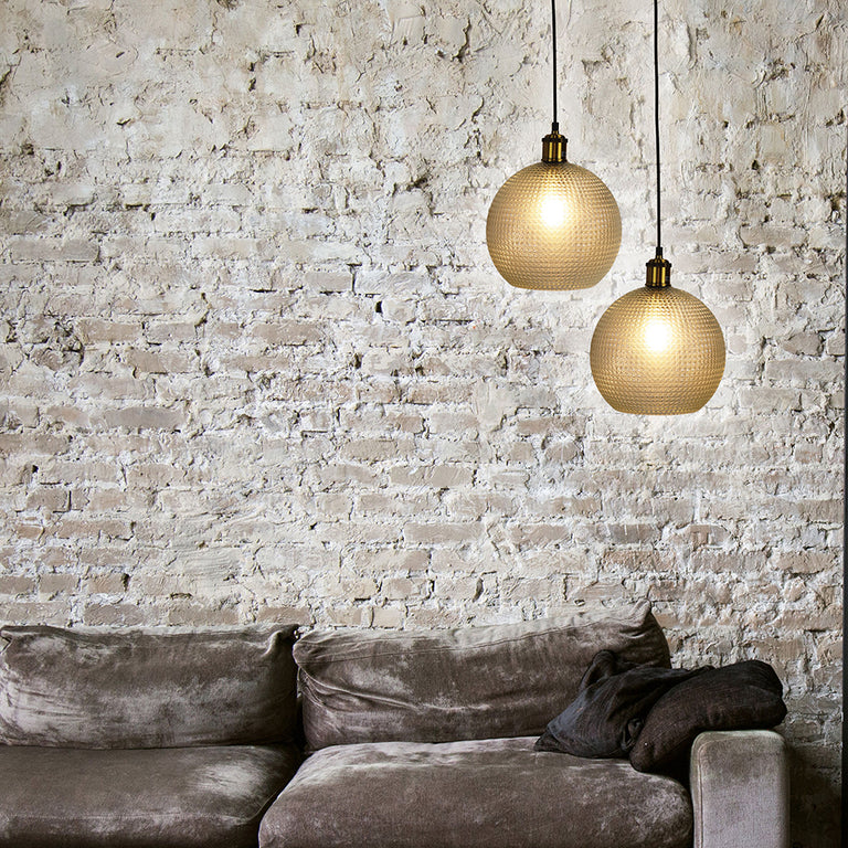 Raffy 1 Light Pendant Clear / Antique Brass - OL62275/25AB