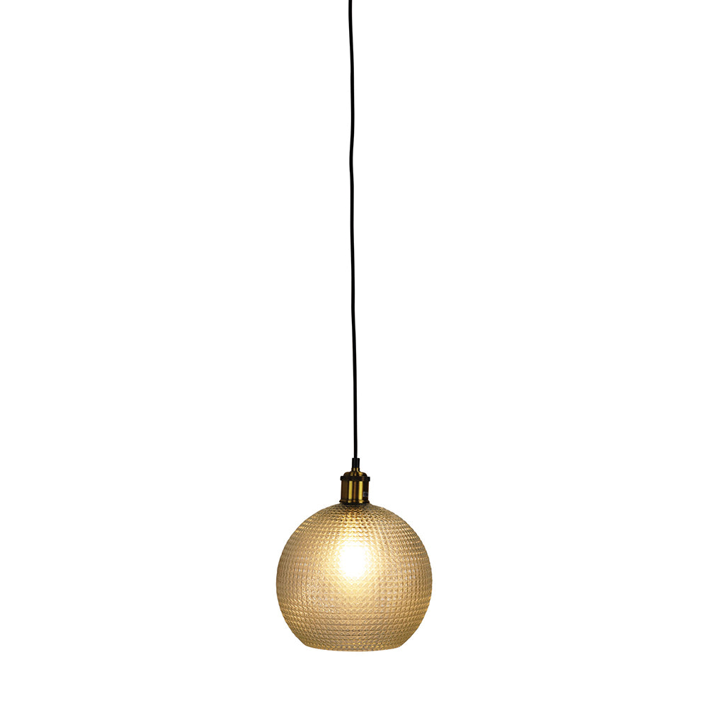 Raffy 1 Light Pendant Clear / Antique Brass - OL62275/25AB
