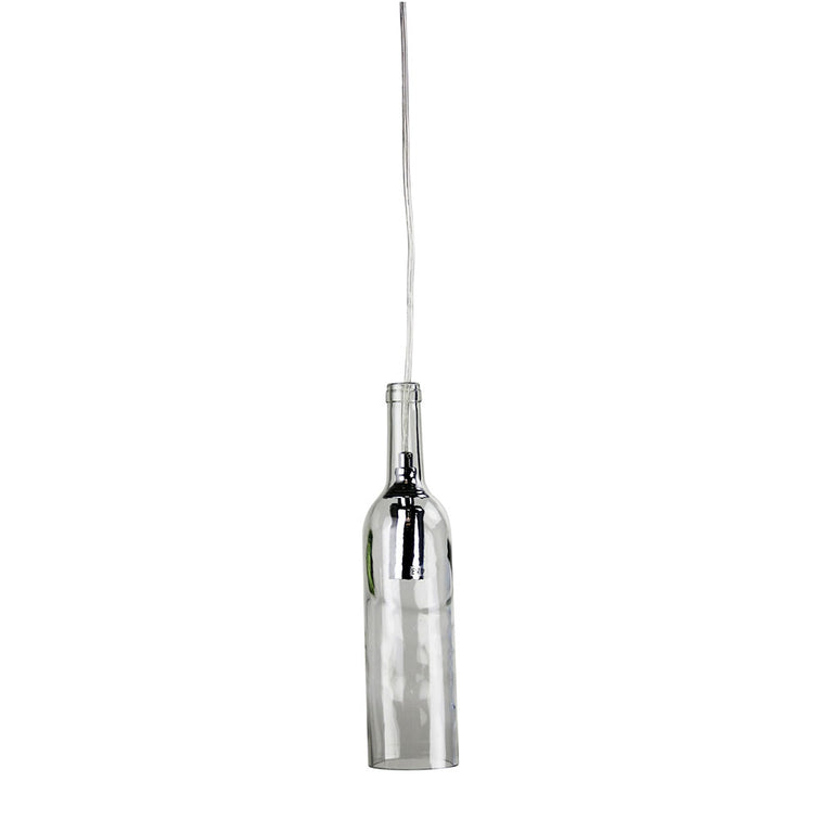 Vin Single Bottle Industrial Pendant Clear - OL63506CL