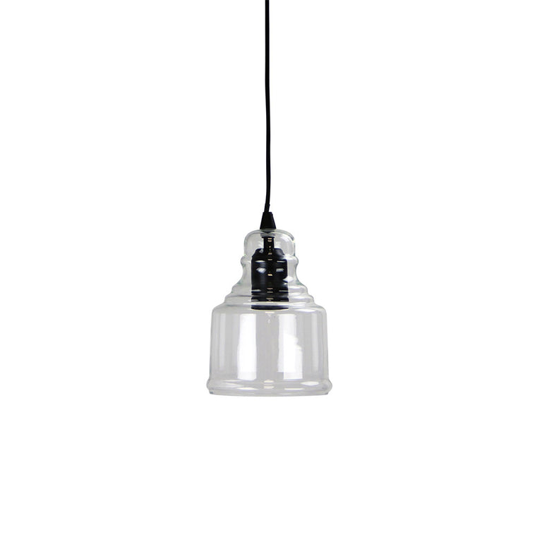 Auburn.2 1 Light Pendant Matt Black - OL63612BK