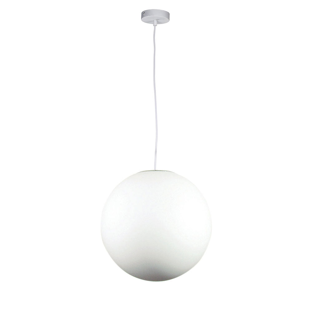 Phase 400mm Acrylic Pendant White - OL64140WH