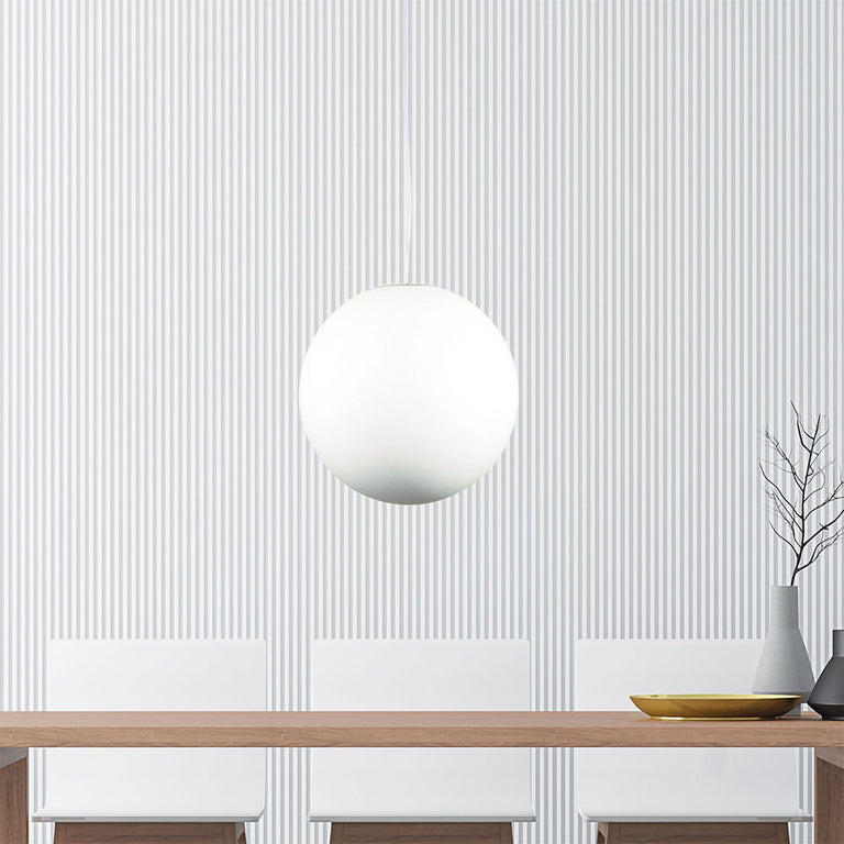 Phase 400mm Acrylic Pendant White - OL64140WH