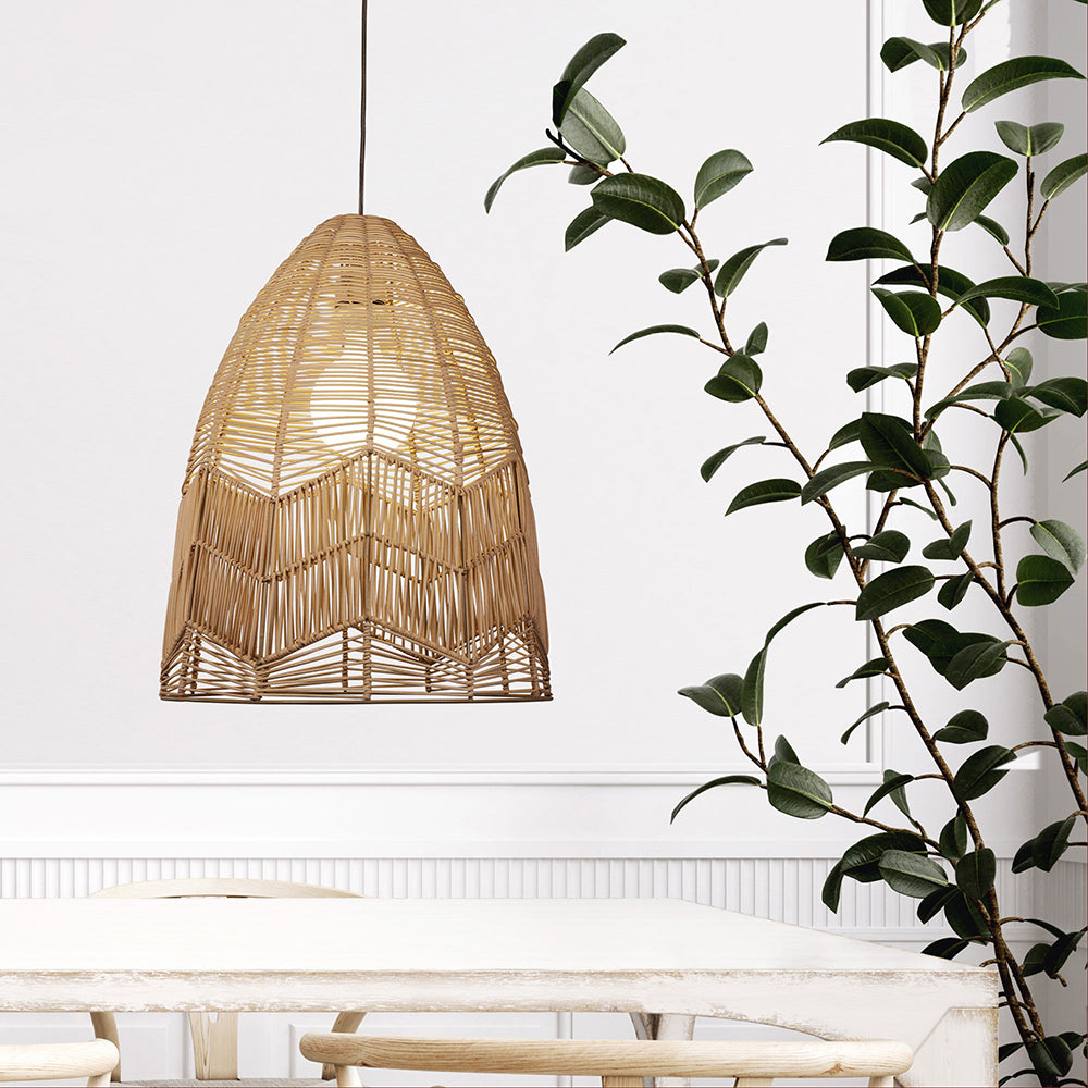 Tanah Rattan Cane Shade Only Natural - OL64455