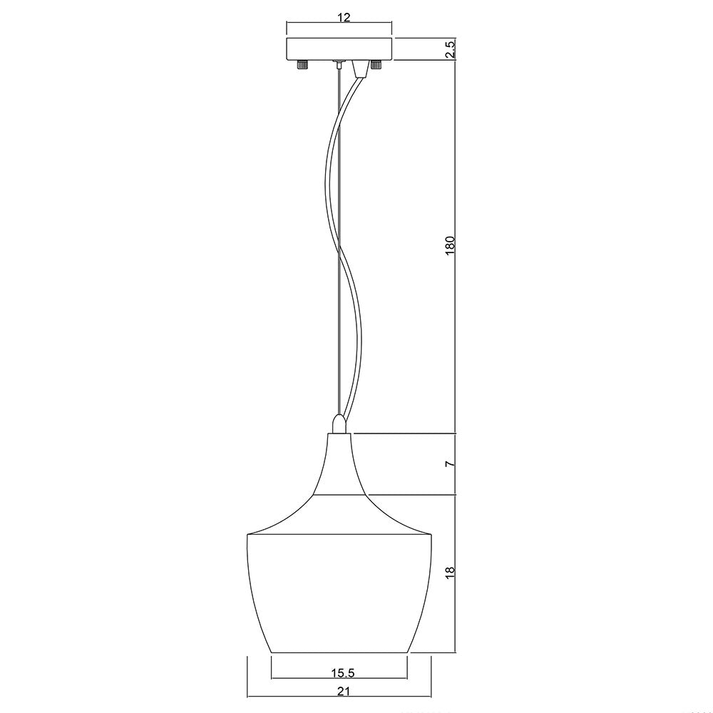 Panto 3 Urban Style Pendant Grey - OL64724