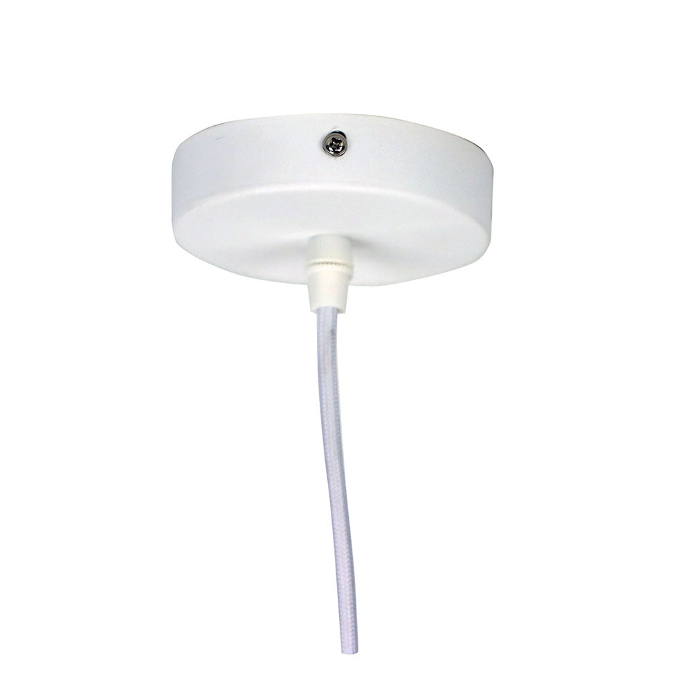 Malt.22 Urban Retro Pendant White - OL64822WH