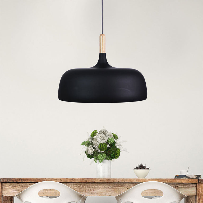 Malt.48 Urban Retro Pendant Black - OL64848BK