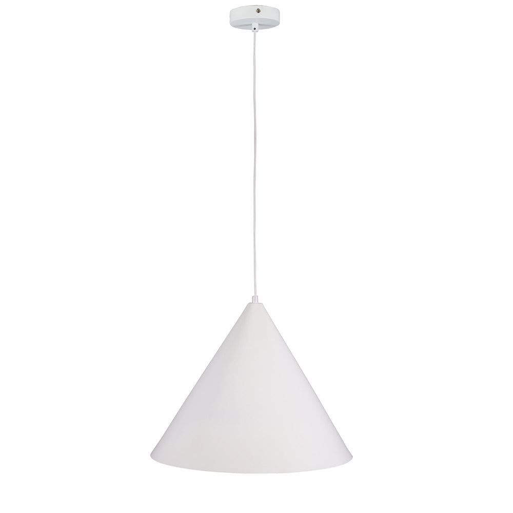 Conic.45 Stylish Conical Pendant Matt White - OL64910/45WH
