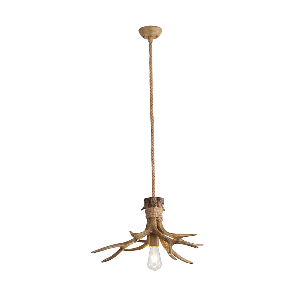 Hyort Single Designer Pendant Natural - OL65274/1