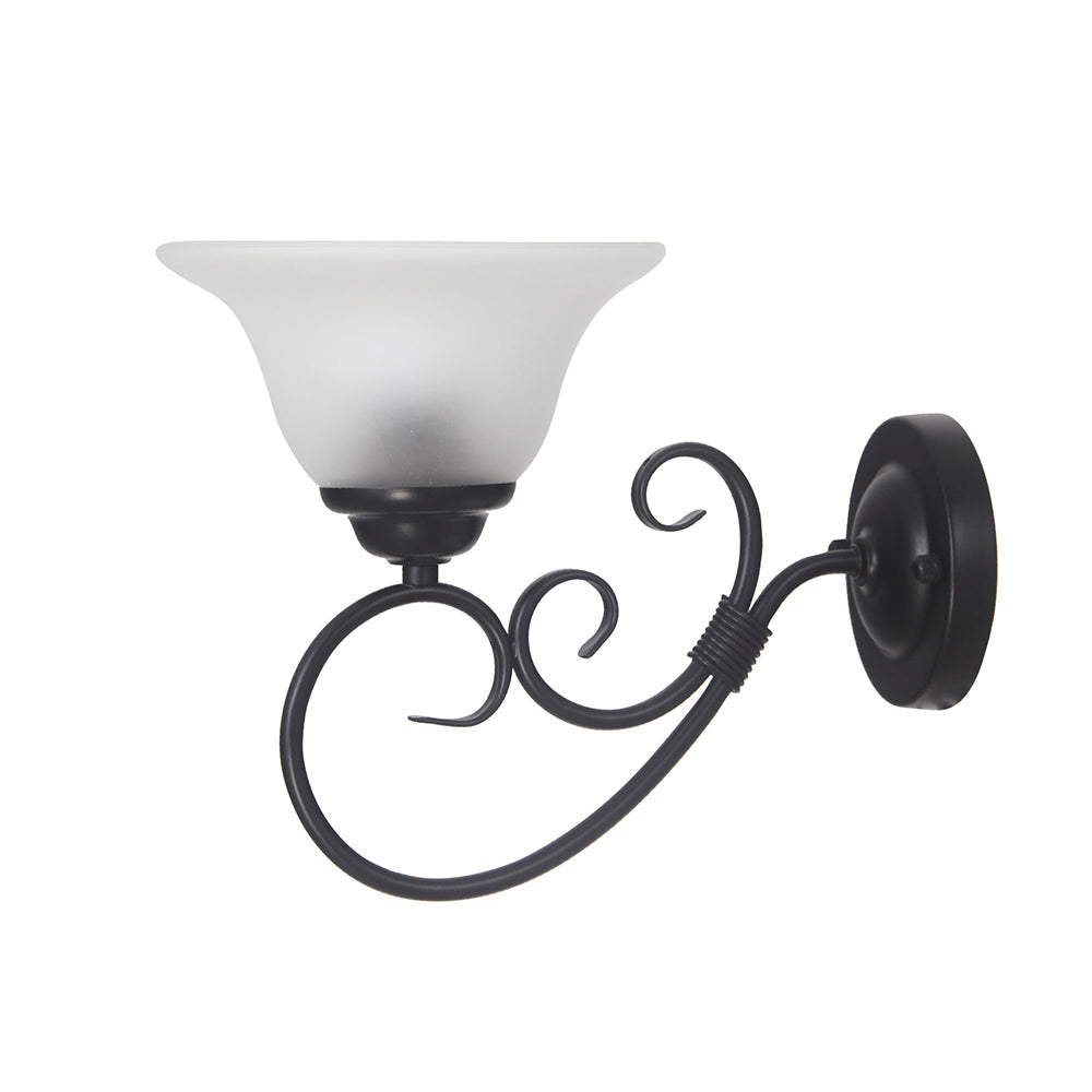 Gaston II Wall Light Black - OL65901BK