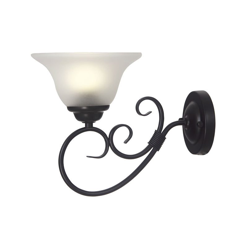 Gaston II Wall Light Black - OL65901BK