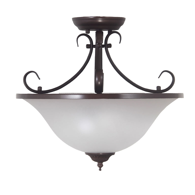 Gaston II 3 Light Traditional CTC Pendant Bronze - OL65933BZ