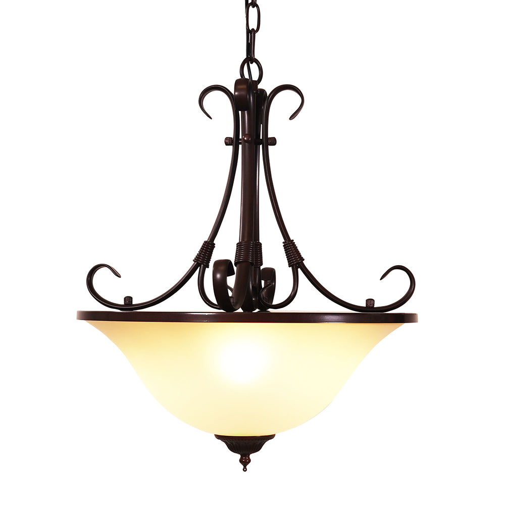 Gaston II 3 Light Traditional Pendant Bronze - OL65963BZ