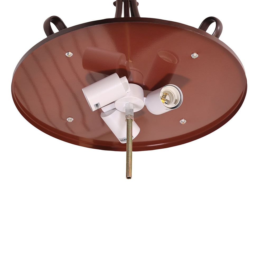 Gaston II 3 Light Traditional Pendant Bronze - OL65963BZ