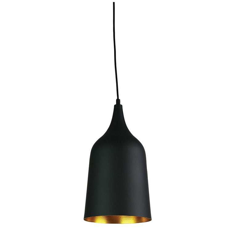 Plato Contemporary Urban Pendant Black - OL67421BK