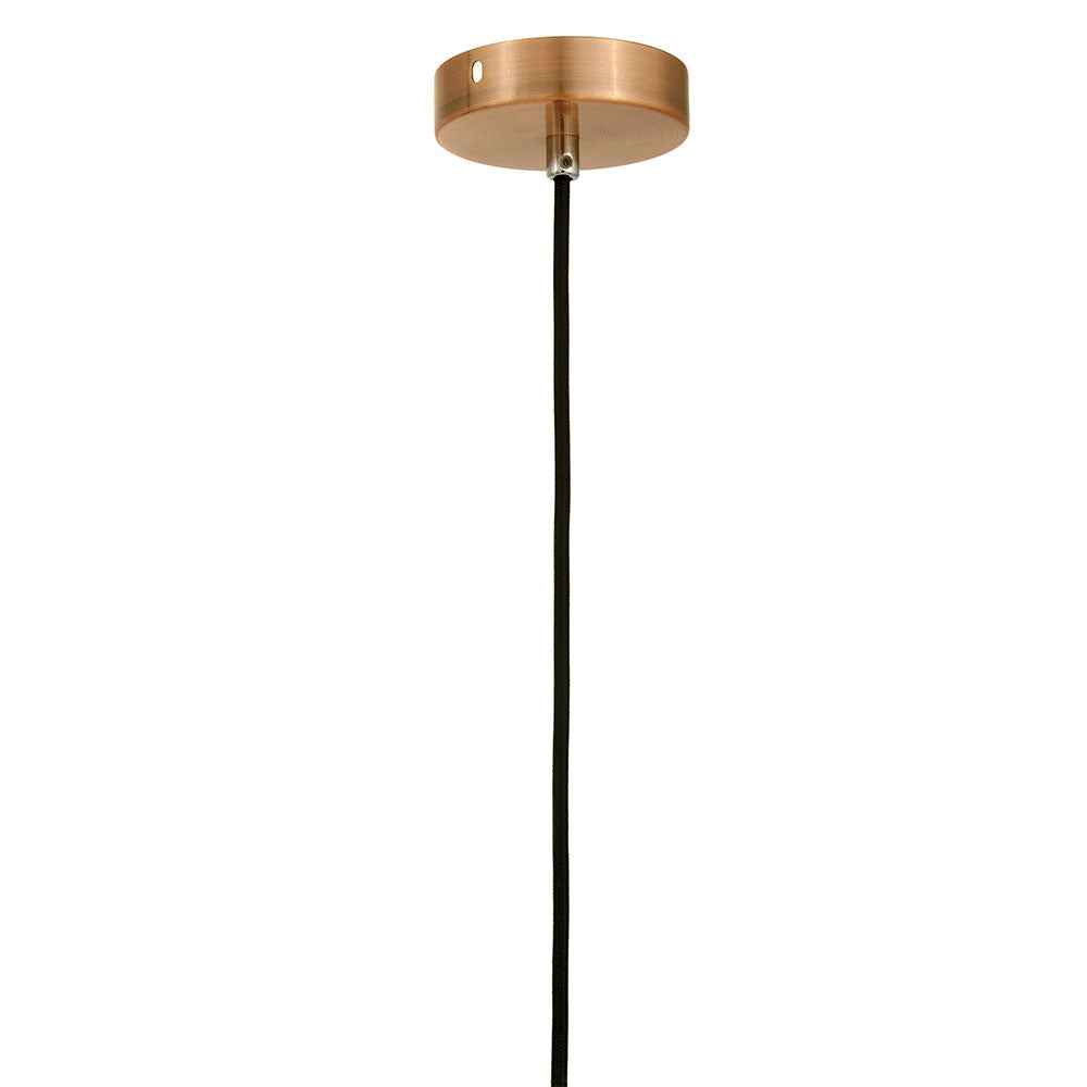 Lenox Geometric Cage Pendant Antique Copper - OL67761AC