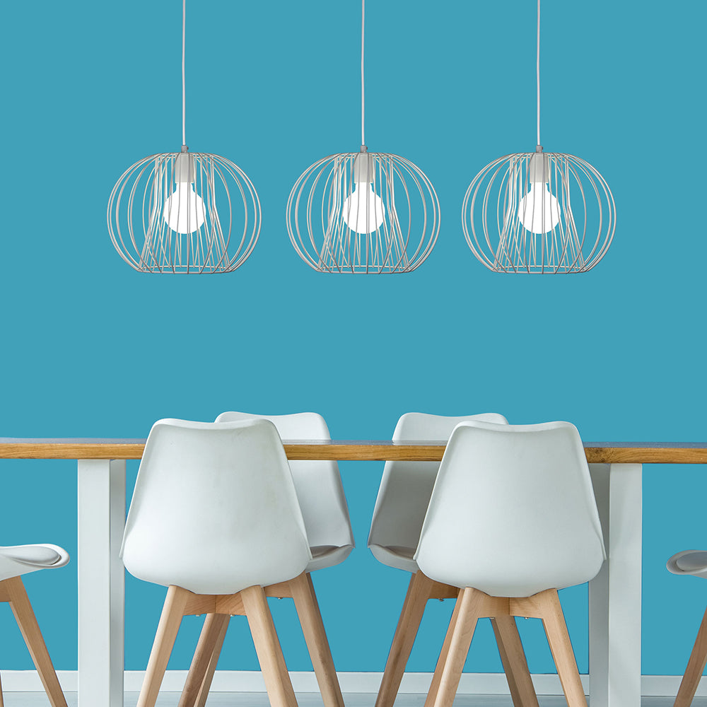 Malo.35 1 Light Pendant Matt White - OL68750/1WH