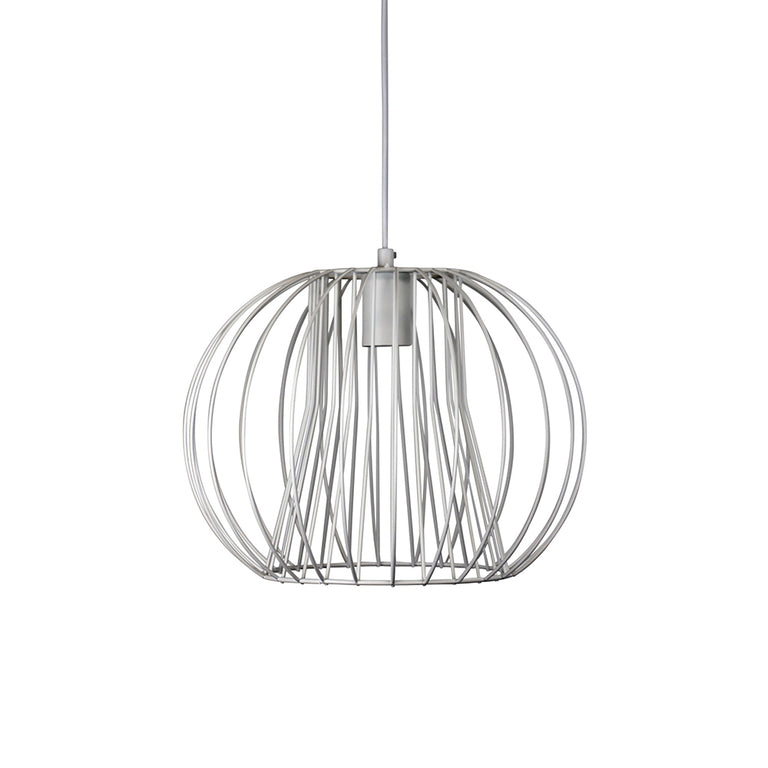 Malo.35 1 Light Pendant Matt White - OL68750/1WH