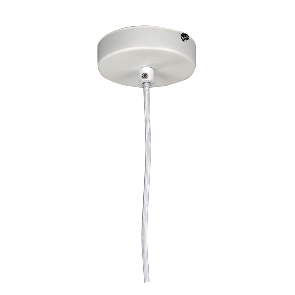 Malo.35 1 Light Pendant Matt White - OL68750/1WH