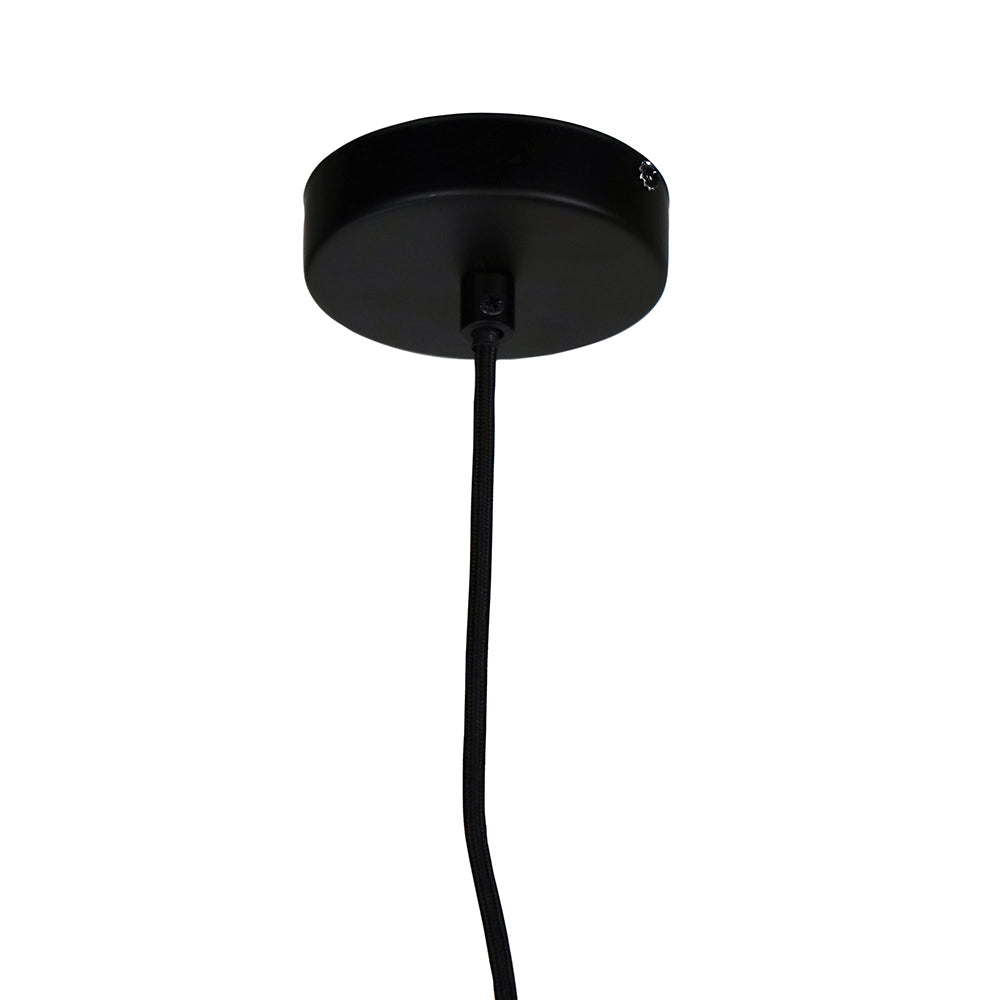 Malo.45 3 Light Pendant Matt Black - OL68751/3BK