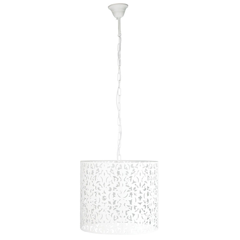 Vicky 350mm Pendant White - OL68783WH