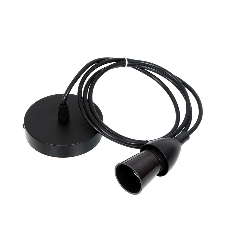 Drop Single Cord Suspension Matt Black - OL69242BLK