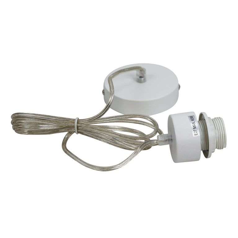 Parti 1 Light Ceiling Suspension Kit White - OL69253WC