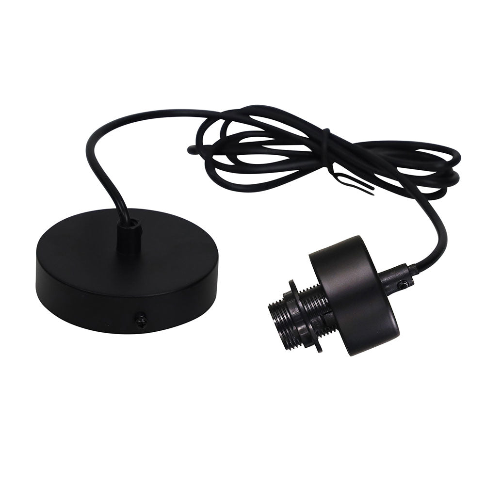 Parti Cord Ceiling Light Suspension Black - OL69254BK